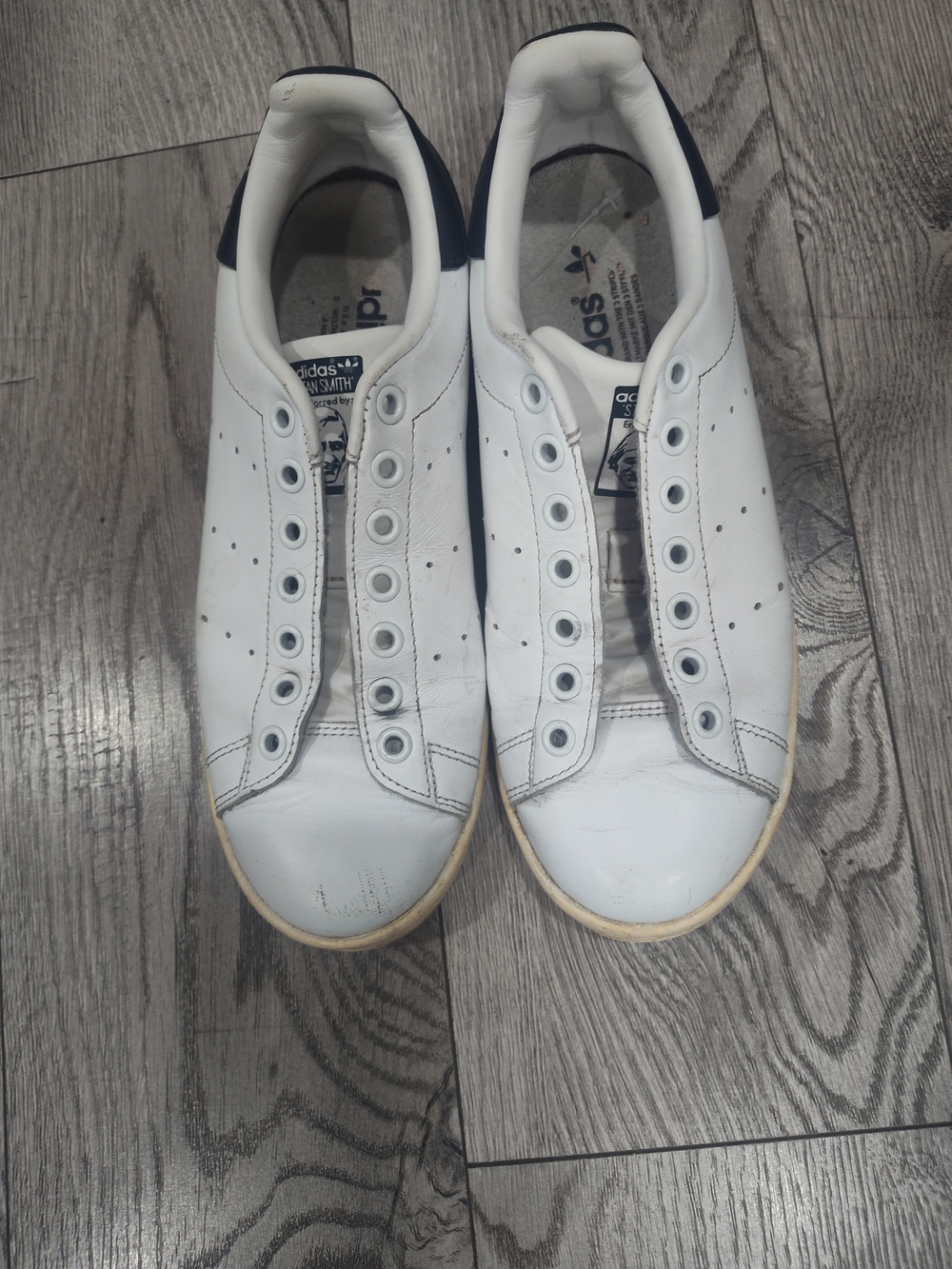 Adidas Men’s White Stan Smith Casual Sneakers